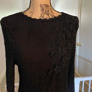 CYRUS crochet lined Top